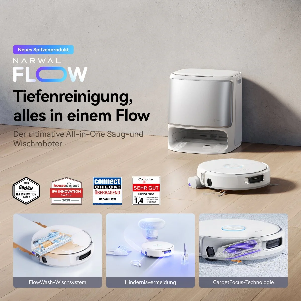 Narwal Flow mit Zubehörpaket - Image 3