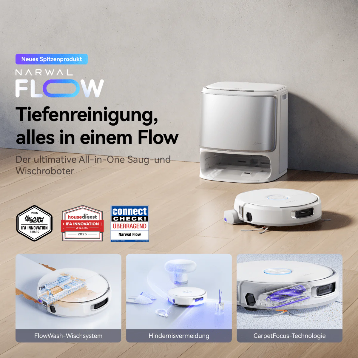 Narwal Flow Saugroboter mit Wischfunktion - Image 16