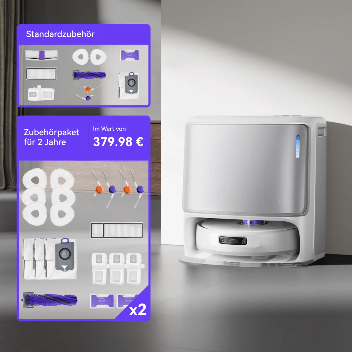 Narwal Freo Z10 Ultra Saugroboter mit Wischfunktion - Image 13