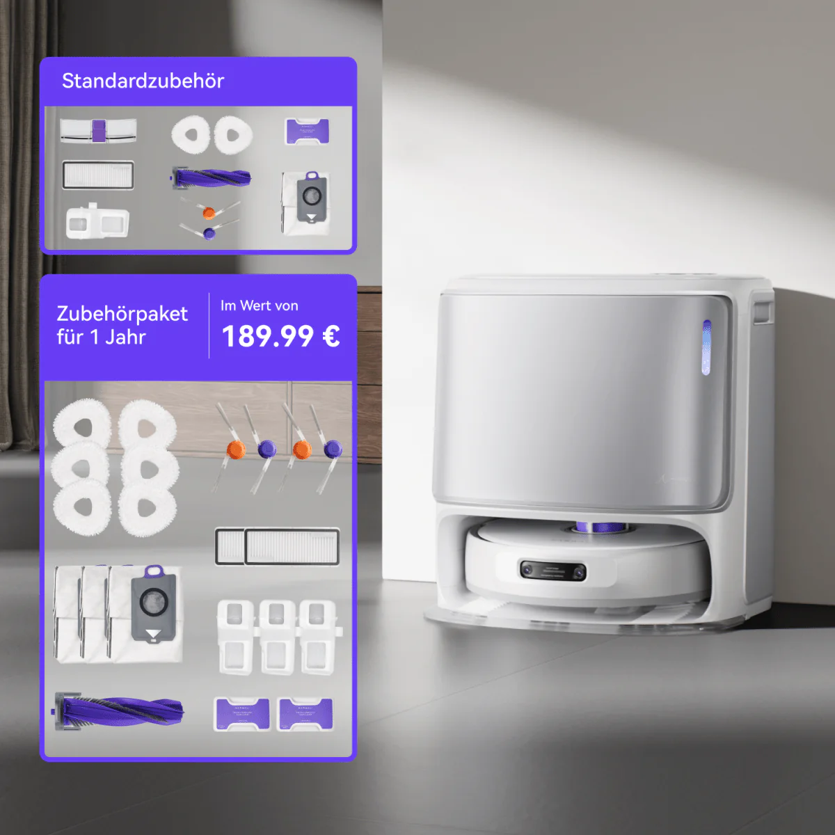 Narwal Freo Z10 Ultra Saugroboter mit Wischfunktion - Image 12