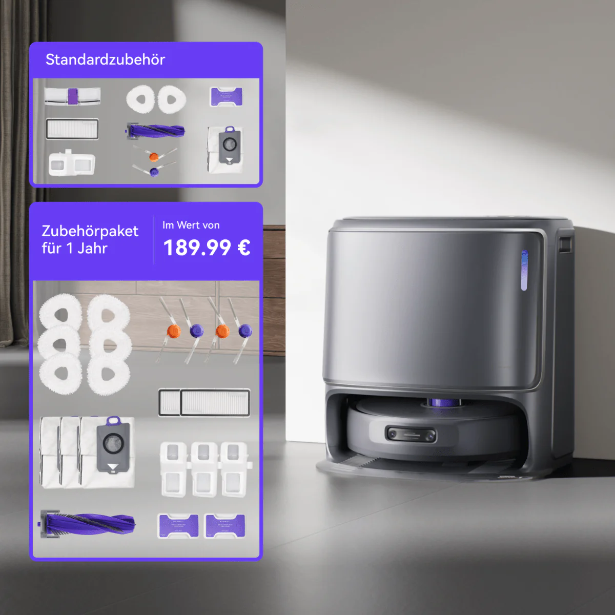 Narwal Freo Z10 Ultra Saugroboter mit Wischfunktion - Image 7