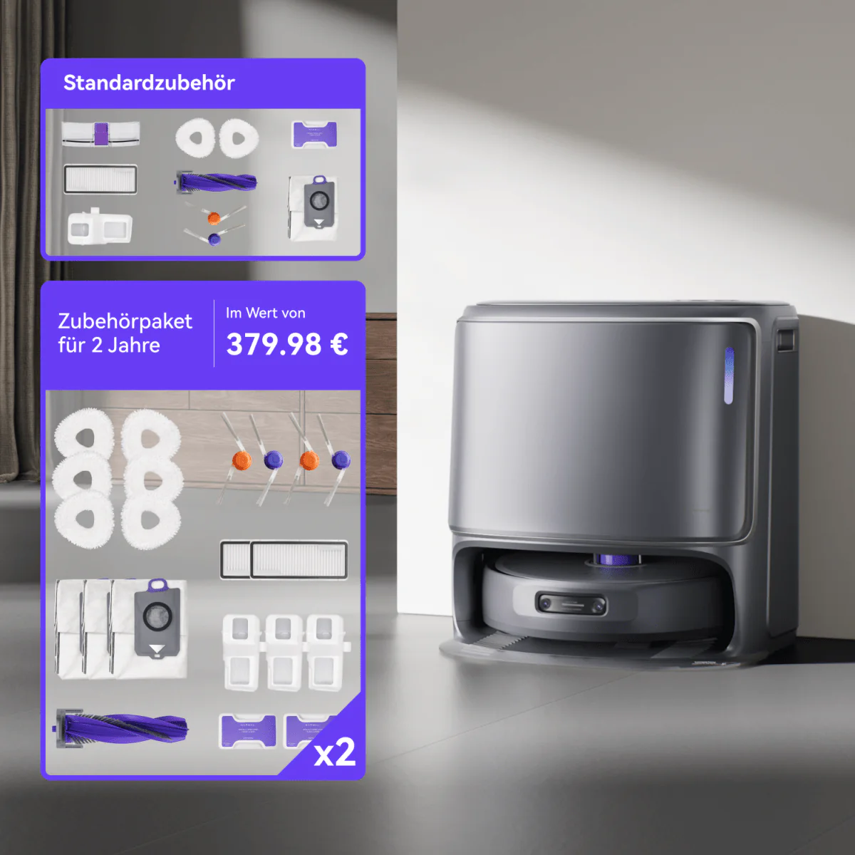 Narwal Freo Z10 Ultra Saugroboter mit Wischfunktion - Image 8