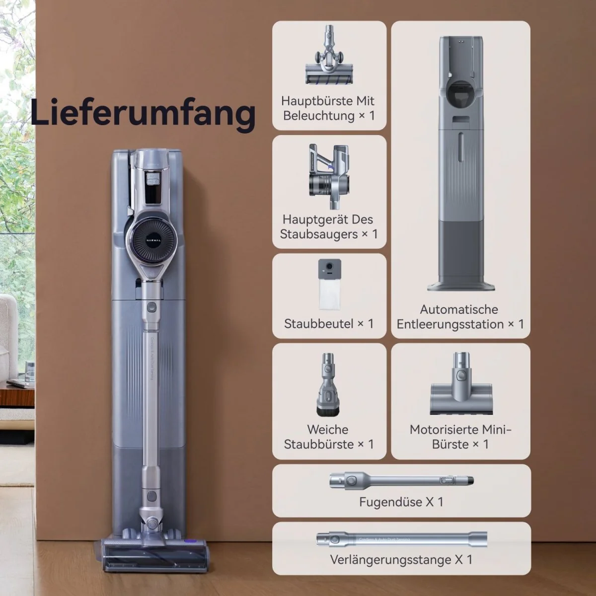 Narwal V40 Station Kabelloser Staubsauger - Image 9